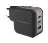 Foto de Cargador CONCEPTRONIC USB-A/C 67W Negro (ALTHEA17B)