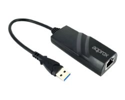 APPC07GV3 - Adaptador Approx USB 3.0 a RJ45 Negro (APPC07GV3)