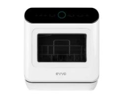 V0050 - Lavavajillas sobremesa EVVO Mini D Trip 2, portatil, sin instalacion, 2 cuabiertos, 6 programas. (V0050)