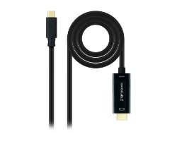 10.15.5132 - Nanocable USB-C/M a HDMI/M 1.8m Negro (10.15.5132)