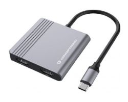 DONN13G - Adaptador CONCEPTRONIC 4en1 USB-C 3.0 a USB-A/USB-C PD 100W/HDMI Gris (DONN13G)