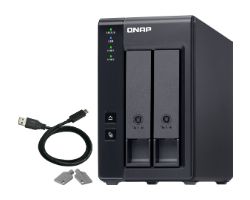 TR-002 - Caja Expansin QNAP 2 Bahas SATA3 Negra (TR-002)