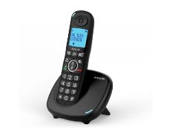 ATL1422283 - Telfono Inalmbrico Alcatel XL535 DECT Personas Mayores Identificador de llamadas Pantalla LED Azul Altavoz Escritorio Negro (ATL1422283)