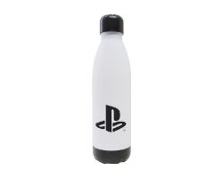 OUT2450 - Botella de Plstico PlayStation 650ml (PLS91464) (OUT2450). Buen estado. Marcas de araazos. Completa. (OUTLET)