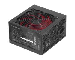 MPIII650 - Fuente Mars Gaming ATX 650W PFC 85% 120mm 24-pin ATX Molex SATA PCIe Negra (MPIII650)