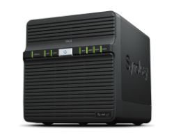 DS423 - NAS Synology DiskStation RTD1619B DDR4 2Gb SATA 2xUSB-A 3.0 2xRJ45 4 Bahas Ethernet Negro (DS423)