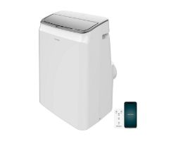 08179 - A.C. Porttil CECOTEC ForceClima Soundless Heating 14000 BTU Pantalla LED Bomba de Calor WiFi Mando a Distancia Blanco (08179)