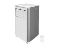 08173 - A.C. Porttil CECOTEC ForceClima 9100 Soundless 9000 BTU Pantalla LED 4 Modos (Ventilador/Refrigeracin/Deshumidificacin/Noche) 2 Velocidades Mando a Distancia Gris (08173)