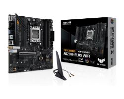 90MB1F00-M0EAY0 - Placa base ASUS TUF GAMING A620M-PLUS WIFI: (AM5) 4DDR5 M.2 SATA3 PCIe USB 2.0 USB-A 3.0 HDMI DP RJ45 PS/2 7.1 mATX WiFi Bluetooth 5.3 Gigabit Ethernet 2.5