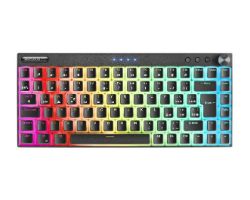 OUT3214 - Teclado Mars Gaming BT USB-C Marrn/Negro (MKCLOUDBRES) (OUT3214). Buen estado. Caja deteriorada. Completo. (OUTLET)