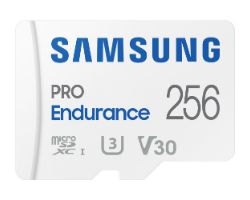 MB-MJ256KA/EU - Tarjeta Memoria Samsung Micro SDXC Pro Endurance 256Gb Clase 10 UHS-I Class 1 (U1) V30 Lectura 100 Mb/s Escritura 40Mb/s Blanco (MB-MJ256KA/EU)