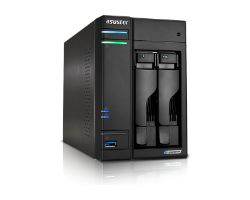 AS6702T - NAS Asustor Lockerstor N5105 DDR4 4Gb Sodimm M.2 SATA 2xUSB-A 1xHDMI 2.0b 2xRJ45 2 Bahas GbE 2.5GbE Negro (AS6702T)