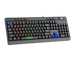 SPMEMKEYBESP - Teclado Gaming SPARCO Stealth RGB USB 19 Teclas Antighosting Negro (SPMEMKEYBESP)
