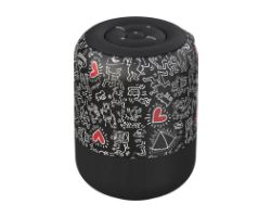 KHSPEAKER - Altavoz CELLY Keith Haring Wireless 5W carga Usb-C (KHSPEAKER)