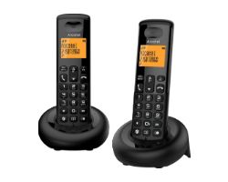 ATL1426724 - Telfono Inalmbrico Alcatel Dec E160 Duo Negro (ATL1426724)