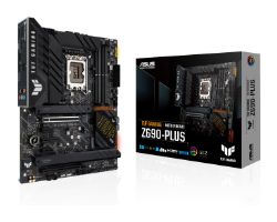 90MB1AV0-M0EAY0 - ASUS TUF GAMING Z690-PLUS:(1700) 4DDR5 Micro SATA3 M.2 NVMe PCIe 4.0 USB-A 3.0/3.1 USB-C 3.0/3.1 HDMI DP RJ45 7.1 ATX Gigabit Ethernet