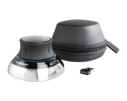3DX-700066 - Ratn de Navegacin 3D CONNEXION SpaceMouse Compact Wireless 2 Botones Programables Negro/Gris (3DX-700066)