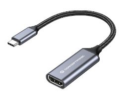 ABBY09G - Adaptador CONCEPTRONIC USB-C a HDMI/H 4K 60Hz Gris (ABBY09G)