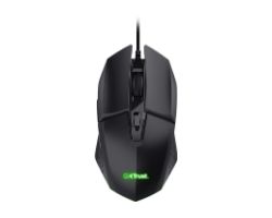 25036 - Ratn Gaming Trust ptico Diestro GXT 109 Felox RGB USB-A Cable 1.5m 6400dpi 6 Botones Negro (25036)