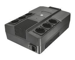 23326 - S.A.I. Trust Maxxon AVR 800VA 6xSchuko Negra (23326)
