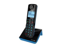 ATL1425383 - Telefono inalambrico ALCATEL DEC S280 Negro+Azul (ATL1425383)