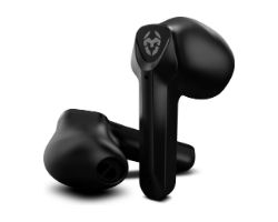 NXKROMKALL - Auriculares Gaming KROM Kall Binaurales Intra-Aurales Micrfono Integrado Bluetooth 5.3 Estuche de Carga USB-A/C Negros (NXKROMKALL)