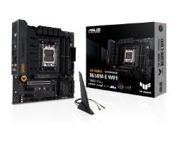 90MB1FV0-M0EAY0 - Placa base ASUS TUF GAMING B650M-E WIFI: (AM5) 4DDR5 SATA3 M.2 PCIe USB 2.0 USB-A 3.0/3.1 USB-C 3.1 HDMI DP RJ45 PS/2 7.1 mATX WiFi 6 Bluetooth 5.2 Gigabit Ethernet 2.5