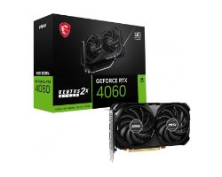 912-V516-004 - Tarjeta Grfica MSI Nvidia GeForce RTX4060 Ventus 2X Black 8Gb GDDR6 3xDP 1.4a 1xHDMI 2.1a PCIe 4.0 HDCP OpenGL 4.6 (912-V516-004)