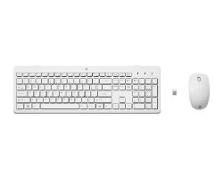 3L1F0AA - Teclado+Ratn HP 230 Wireless RF 2.4GHz 1600dpi Blanco (3L1F0AA)