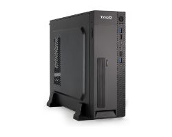 TQC-3008U3C - Caja TooQ Slim 500W mATX/SFX 2xUSB 2.0 2xUSB 3.0 Lector de Tarjetas SD/TF mATX Mini-ITX Negra (TQC-3008U3C)