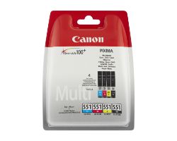 6508B006 - Pack Canon CLI-551 B/C/M/Y (6508B006)