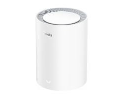 M1800 (1-PACK) - Mesh CUDY AX1800 WiFi 6 DualBand 1xRJ45 Ethernet LAN/WAN PPPoE 4 Antenas Internas 1 Unidad Blanco (M1800 1-PACK)