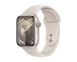MR8T3QL/A - Apple Watch S9 GPS 41mm Tctil Digital NFC WiFi 4 Bluetooth 5.3 Caja Aluminio Beige Correa S/M Beige IP6X watchOS 10 (MR8T3QL/A)