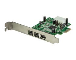 PEX1394B3 - Adaptador StarTech PCIe 1.1 a 2x F/W 800 1x F/W 400 (PEX1394B3)