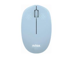 NXMOWI4012 - Ratn NILOX Wireless 1000dpi 3 Botones Azul Claro (NXMOWI4012)
