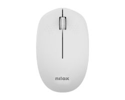 NXMOWI4013 - Ratn NILOX Ambidextro RF Wireless 2.4GHz 1000dpi 3 Botones Blanco (NXMOWI4013)