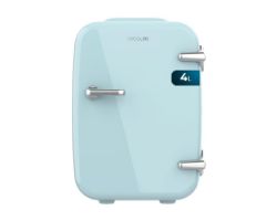 02684 - Frigorifico CECOTEC Bolero MiniCooling 4L Habana Light Compatible con coche y caravanas Función enfriamiento y calentamiento 7-65ºC Azull Claro (02684)