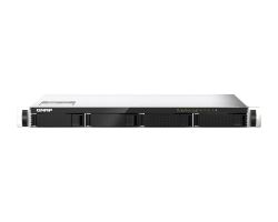 TS-435XEU-4G - Caja NAS QNAP Marvell TX2 4Gb Sodimm 4 Bay SFP+ 10GbE Bastidor 1U Gris (TS-435XEU-4G)