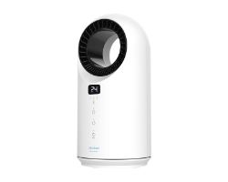 05370 - Calefactor Porttil CECOTEC Ready Warm 8200 Bladeless 1500W Mando Pantalla LED Temporizador Escritorio/Piso/Mesa Negro/Blanco (05370)