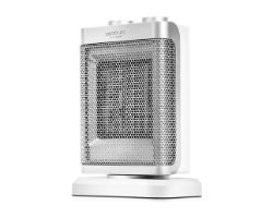 05309 - Calefactor Bao CECOTEC Cermico Ready Warm 6100 1500W Oscilante Termostato Regulable Blanco/Acero Inoxidable (05309)