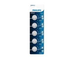 CR2025P5/01B - Pack 5 Pilas de Botn Philips Litio 3V (CR2025P5/01B)