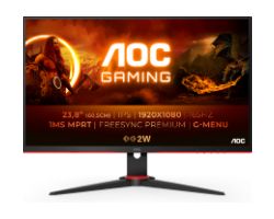 24G2SPAE/BK - Monitor Gaming AOC 24