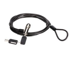 CUSTODIO02BN - Cable de Seguridad CONCEPTRONIC Nano con Llave Cable 1.8m Negro (CUSTODIO02BN)