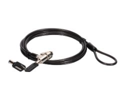 CUSTODIO02BS - Cable de Seguridad CONCEPTRONIC con Llave Cable 1.8m Negro (CUSTODIO02BS)