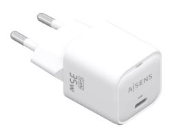 ASCH-35W1P022-W - Cargador de Pared AISENS 1xUSB-C 35W QC 4 Blanco (ASCH-35W1P022-W)