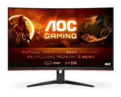 CQ32G2SE/BK - Monitor Gaming AOC 31.5