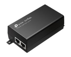 POE260S - Inyector TP-Link PoE+ 2.5 Gbps Pared/Sobremesa Negro (POE260S)