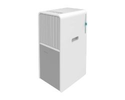 08166 - A.C. Porttil CECOTEC ForceClima 9550 Style Heating 9000 BTU Pantalla LED 2 Velocidades 5 Modos (Ventilador/Refrigeracin/Calefaccin/Deshumidificacin/Noche) Bomba de Calor Temporizador WiFi Mando a Distancia Blanco/Gris (08166)