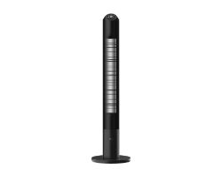 08363 - Ventilador de Torre CECOTEC 9150 Skyline Smart Design 45W Temporizador Control Tctil Pantalla LED Mando a Distancia Negro (08363)