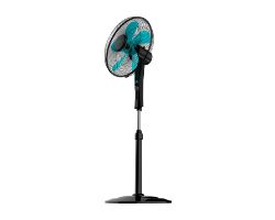 05903 - Ventilador de Pie CECOTEC EnergySilence 520 Power Black 50W 5 Aspas 4 Velocidades Temporizador Oscilante Dimetro 40cm Negro (05903)